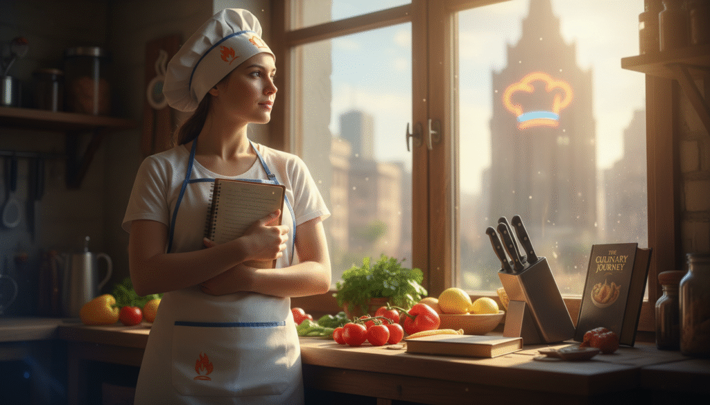 cozinha e culinária. quer ser um cozinheiro