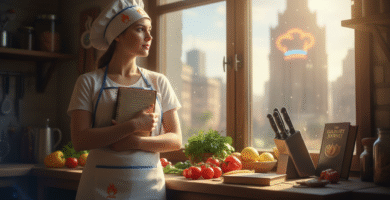cozinha e culinária. quer ser um cozinheiro