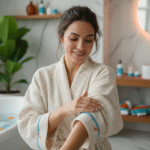 mulher cuidado pessoal beleza